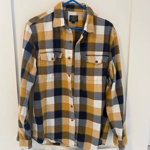 J.Crew Sporting Goods Plaid Flannel Shirt Men’s Large Button Down